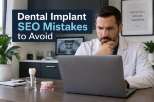 Dental implant SEO mistakes to avoid for stronger Google rankings and patient leads.